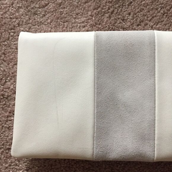 Nordstrom BP White Tonal Clutch - Picture 4 of 4